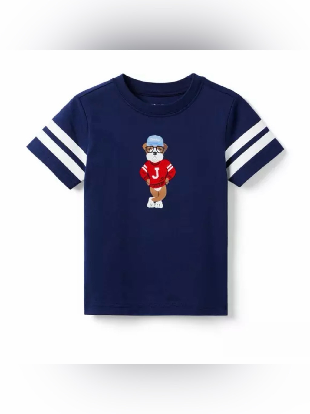 Janie And Jack Merchant Marine Varsity Bulldog Shirt